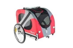 DoggyRide Hondenfietskar Original Cabin Rood/Zwart