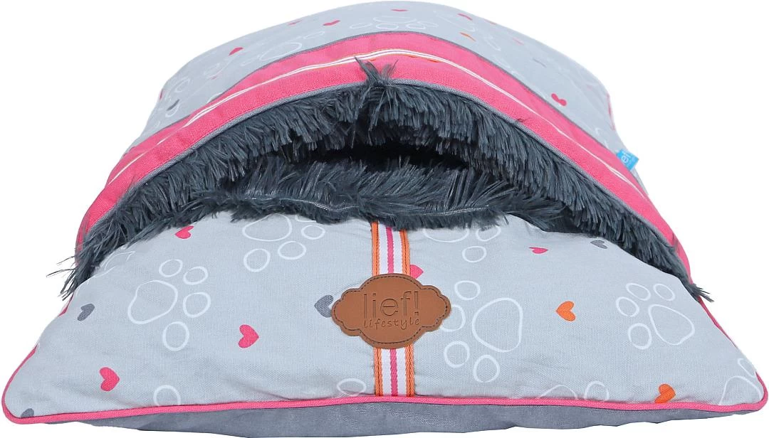 Lief! Lifestyle Girls Hondenkussen Met Slaapzak - Afbeelding 3