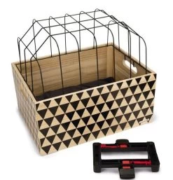 Beeztees Houten Fietsmand Touring Met Kap