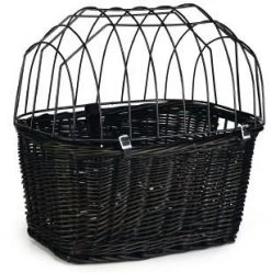 Beeztees Fietsmand + Kap Zwart