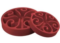 Eat Slow Live Longer Voerbak Original Red